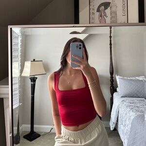 Red princess polly tank